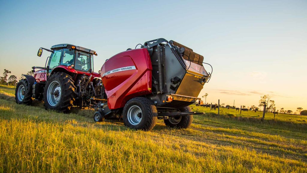 4100V Series Round Balers Shantz Farm Equipment