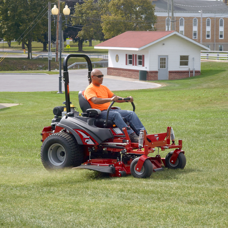 Ferris-2100Z-zero-turn-commercial-mower-action